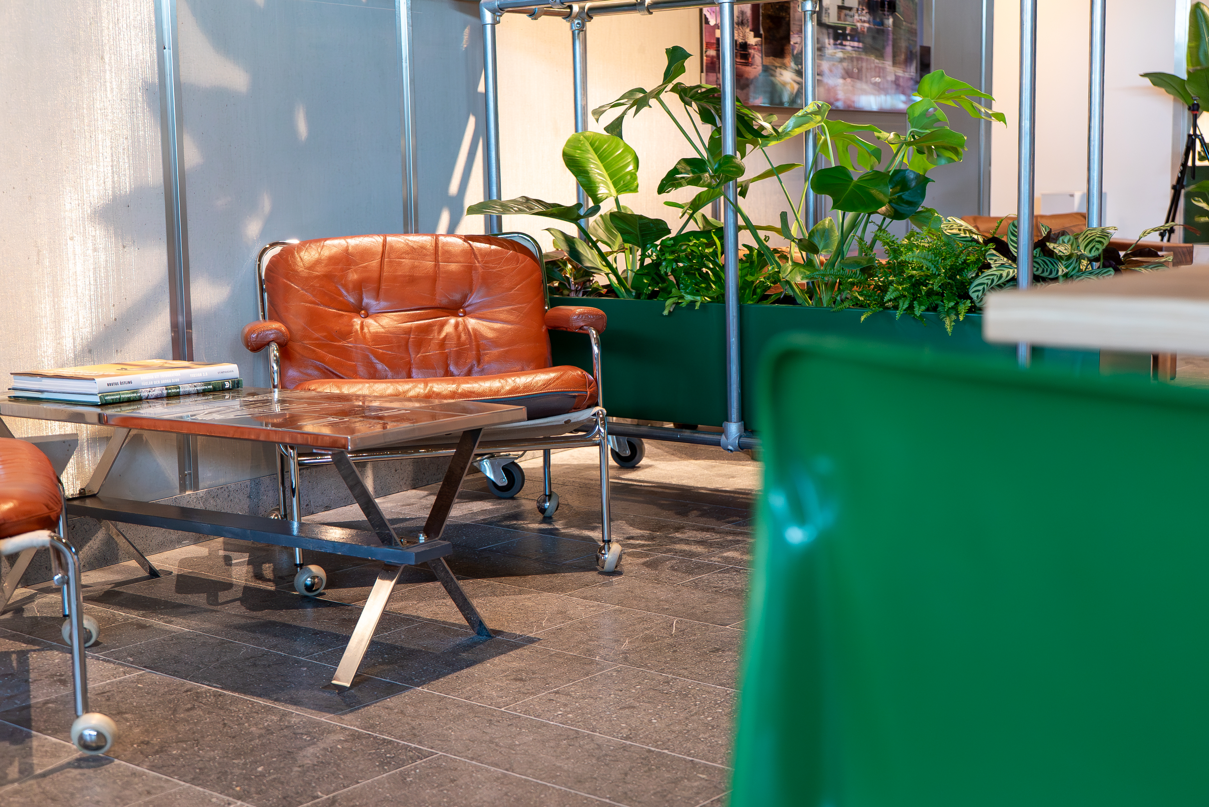 A House Hagastaden konferenslokal Lounge Retro möbel